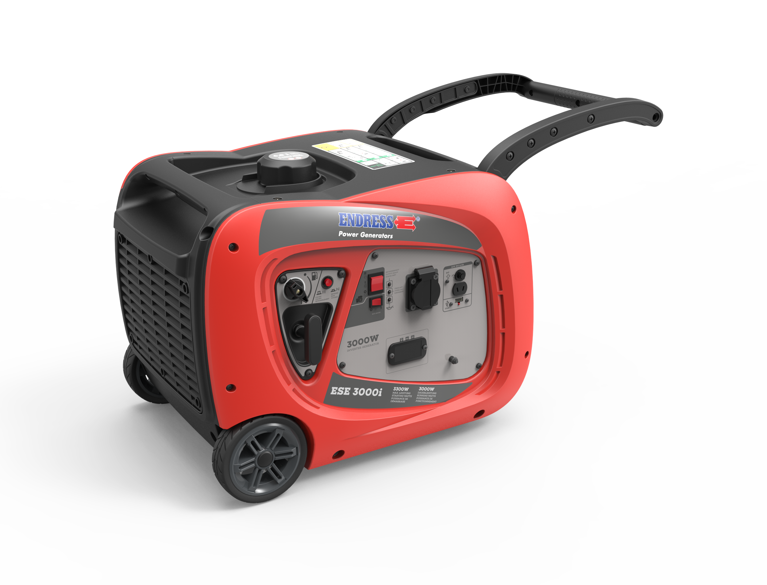 3000W Inverter Generator Stromerzeuger Benzin 4-Takt OHV Notstromaggregat 230V 3000W Inverter Generator Stromerzeuger Benzin 4-Takt OHV Notstromaggregat 230V