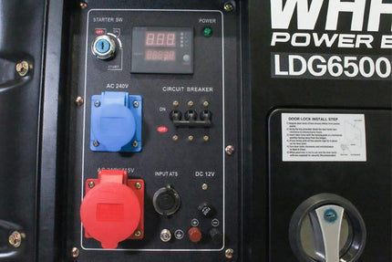 Warrior 6,9 kVA Silent Diesel Generator 3-phase ATS