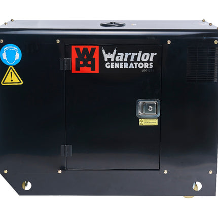 Warrior 13,5 kVA Silent Diesel Generator 3-phase