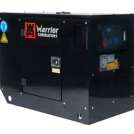 Warrior 13,5 kVA Silent Diesel Generator 3-phase